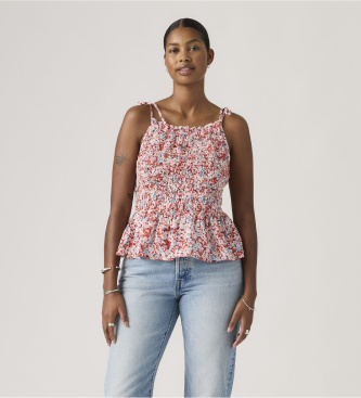 Levi's para mujer. 005EH-0005 Top Monaco multicolor (S), Casual, Algodón, Floral, Sin mangas / Tirantes