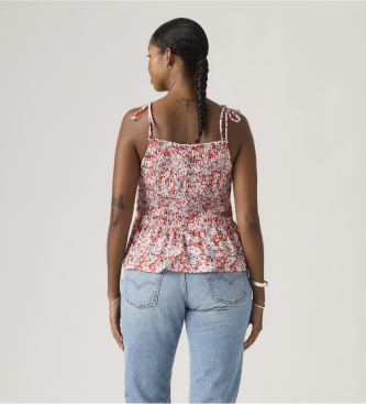 Levi's para mujer. 005EH-0005 Top Monaco multicolor (S), Casual, Algodón, Floral, Sin mangas / Tirantes 3