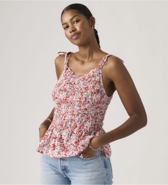 Levi's para mujer. 005EH-0005 Top Monaco multicolor (S), Casual, Algodón, Floral, Sin mangas / Tirantes 4