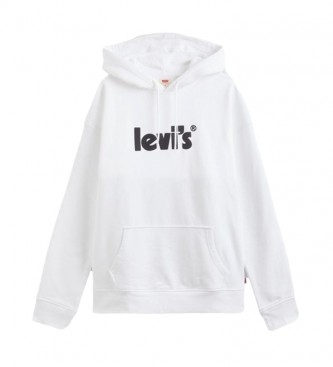 Levi's para hombre. Sudadera Relaxed Fit blanco Levi's