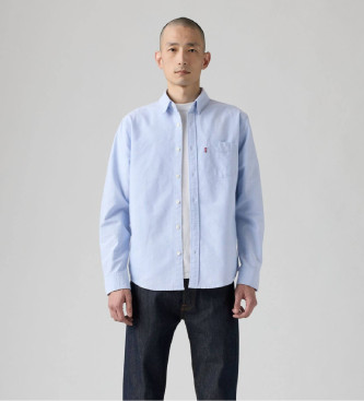 Levi's para hombre. 85746-0157 Camisa Sunset azul (XL), Casual, Algodón, Manga larga
