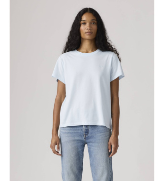 Levi's para mujer. 005J2-0022 Camiseta Favorite azul (XS), Casual, Algodón, Manga corta