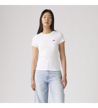 Levi's para mujer. 004AO-0002 Set 2 Camisetas Essential blanco (XL), Casual, Algodón, Manga corta