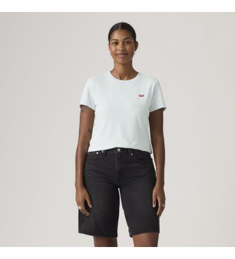 Levi's para hombre. 39185-0415 Camiseta Perfect azul claro (S), Casual, Algodón, Manga corta