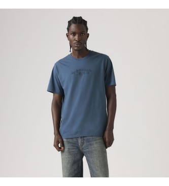 Levi's para hombre. 16143-2379 Camiseta Relaxed Fit azul (L), Casual, Algodón, Manga corta