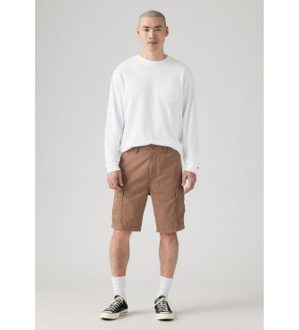 Levi's para hombre. 001KG-0015 Bermudas Carrier Cargo marrón (30), Casual, Algodón