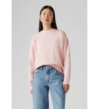 Levi's para mujer. A5942-0028 Sudadera Everyday rosa (M), Casual, Algodón