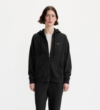 Levi's para mujer. A5945-0003 Sudadera Everyday negro (XS), Casual, Algodón
