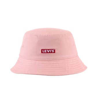 Levi's para hombre. Gorro Bucket Hat - Baby Tab Logo rosa Levi's