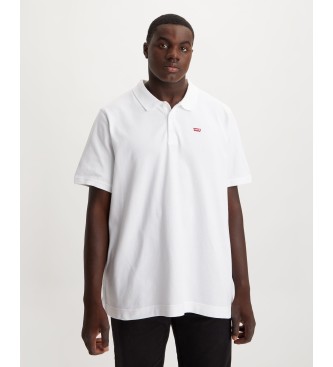 Levi's para hombre. 86998-0000 Polo Housemark blanco (5XL), Casual, Algodón, Manga corta
