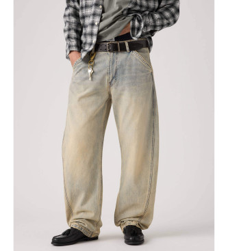 Levi's para hombre. 0057O-0004 Jeans Baggy Barrel azul (33/32), Casual, Algodón, Denim