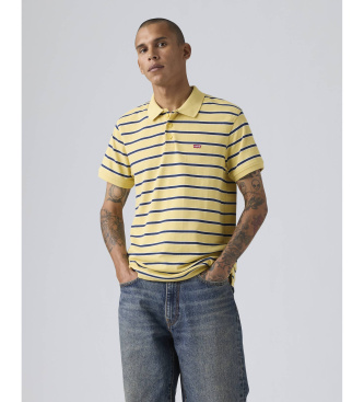 Levi's para hombre. 35883-0348 Polo Housemark amarillo (L), Casual, Algodón, Manga corta