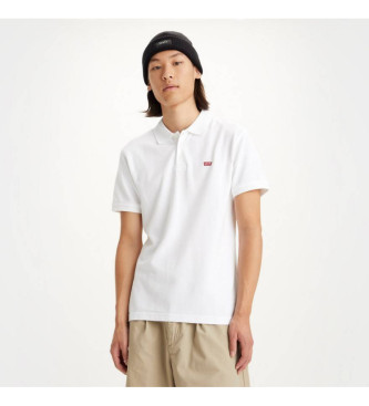 Levi's för män. A0229-0000 Housemark polotröja vit (L), Casual, Bomull, Kort ärm