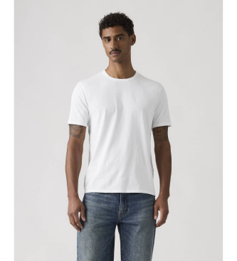 Levi's para hombre. 005GX-0000 Camiseta Original blanco (L), Casual, Algodón, Manga corta