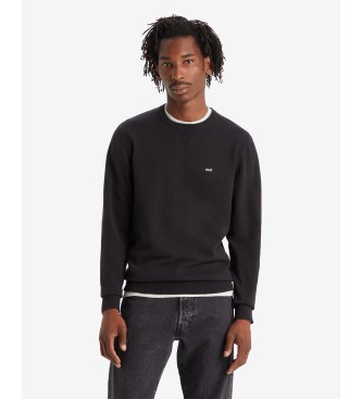 Levi's para hombre. A7207-0001 Jersey ligero Housemark negro (XS), Casual, Algodón, Manga larga