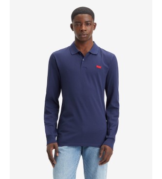 Levi's para hombre. A5797-0001 Polo Housemark marino (XS), Casual, Algodón, Manga larga