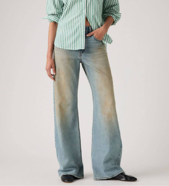 Levi's para mujer. 005DO-0007 Jeans Loose Boot azul (28/31), Casual, Algodón, Denim