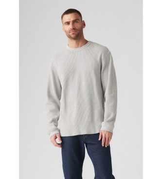 Para hombre. A9249-0003 Camiseta térmica Relaxed (L), Casual, Algodón, Manga larga