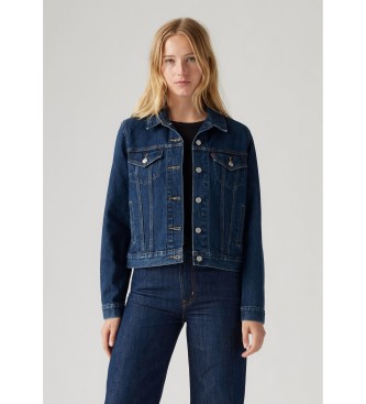 Levi's para mujer. 29945-0036 Chaqueta Trucker Original Azul (XL), Casual, Algodón, Denim