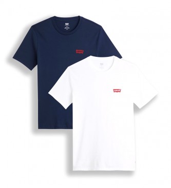 Levi's - Pack de dos camisetas navy