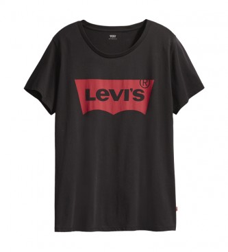 Levi's para mujer. Camiseta Pl Perfect Tee Mineral Black Levi's