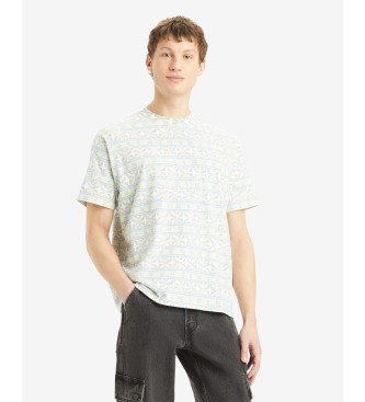 Levi's para homem. A0637-0107 T-shirt multicolorida Red Tab Vintage (S), Casual, Algodão, Manga curta