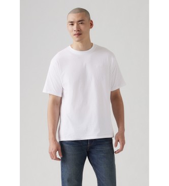 Levi's para hombre. A0637-0000 Camiseta Red Tab Vintage blanco (XXL), Casual, Algodón, Manga corta, Sostenible