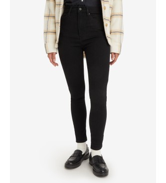 Levi's para mujer. A5758-0016 Jeans Retro High Skinny negro (25/32), Casual, Algodón, Denim