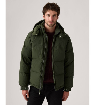 Levi's para hombre. A8557-0010 Chaqueta Acolchada Rockridge Short verde (L), Casual, Nylon