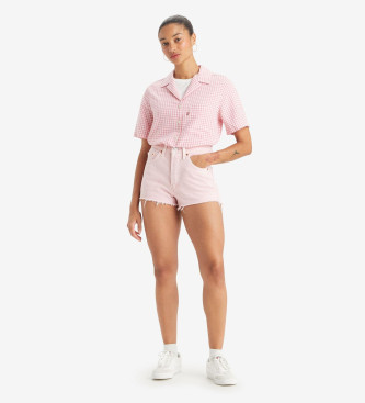 Levi's para mujer. 56327-0398 Shorts 501 Original rosa (25), Casual, Algodón, Denim