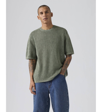 Levi's para hombre. 005CN-0000 Camiseta Stinson verde (XL), Casual, Algodón, Manga corta