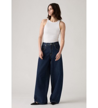 Levi's para mujer. 003NF-0001 Jeans Super Baggy Barrel marino (27/32), Casual, Algodón, Denim