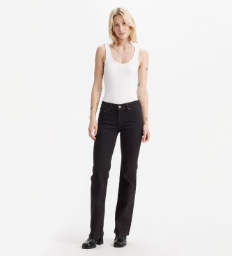 Levi's para mujer. A4679-0016 Jeans Bootcut Superlow negro (31/32), Casual, Algodón, Denim