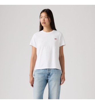 Levi's para mujer. 005J2-0016 Camiseta Favorite blanco (L), Casual, Algodón, Manga corta
