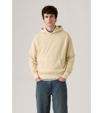 Levi's para hombre. A8435-0034 Sudadera The Authentic beige (L), Casual, Algodón