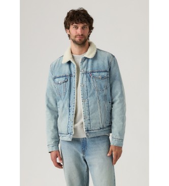 Levi's para hombre. 16365-0272 Chaqueta Type 3 Sherpa azul (XXL), Casual, Algodón