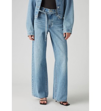 Levi's para mujer. A8701-0004 Jean XL Straight azul (32/31), Casual, Algodón, Denim