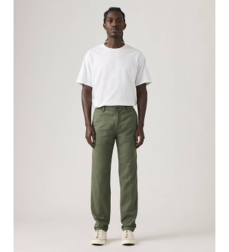 Levi's para hombre. 17196-0197 Pantalón Xx Chino De Lino Standard Taper Lightweight verde (33/34), Casual, Algodón