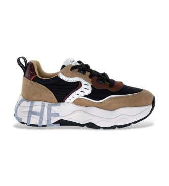 Voile blanche para mulher. 2017475 Ténis de couro Club105 (37), Marrom, 1 a 3cm, Cordão, Casual