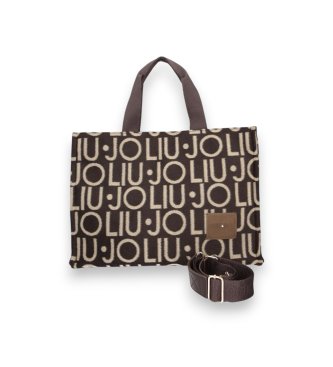 Liu Jo Für Damen. 2F6037-T2742 Tasche Bag T.moro Braun (Osfa), Lässig, Tierdruck, Polyester