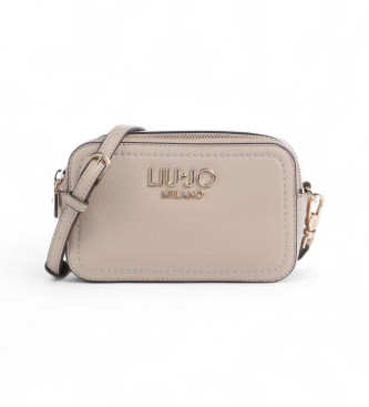 Liu Jo para mujer. AF5100-E0058 Bandolera pequeña neutro (OSFA), Beige, Casual, Poliéster