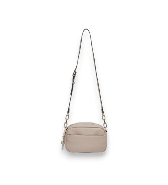 Liu Jovoor Vrouwen. AF6040-ES039 Beige Medium Crossbody Tas (Osfa), Casual, Polyester