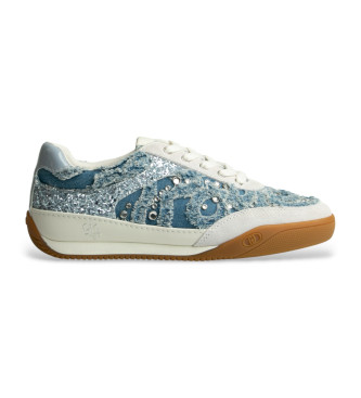 Liu Jo para mujer. BA6093TX54300009 Zapatillas Lewis 04 denim azul (37), Plano, Cordones, Casual