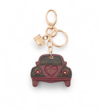 Liu Jo para mujer. AF5210-E0538 Llavero con automóvil granate (OSFA), Casual, Poliéster