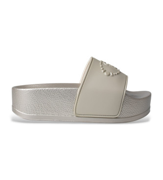 Liu Jo para mujer. BA6077EX02804178 Sandalias Mykonos01 dorado (38), 3 a 5cm, Ninguno, Casual
