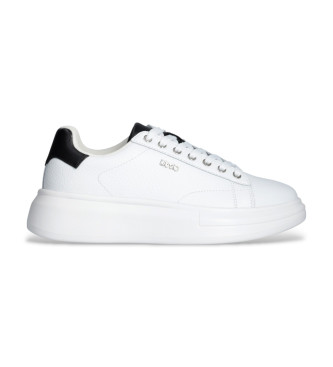Liu Jo para mujer. BF5059PX748S1005 Zapatillas con plataforma blanco (39), Piel, 3 a 5cm, Cordones, Casual