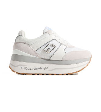 Para mujer. BA6019PX80501111 Zapatillas de piel Maxi Wonder Plus 02 (39), 1 a 3cm, Cordones, Casual