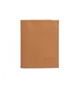 Lois Jeans unisex. 202053-03 Cartera Monedero de Piel 202053 marrón (OSFA), Casual, Lois Jeans outlet 2024.