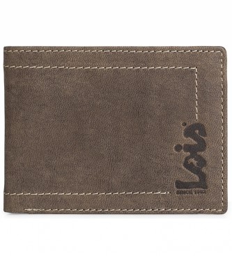 Lois Jeans para hombre. 201507-03 Cartera Monedero De Piel 201507 Marrón -11,5X9 Cm- (OSFA), Casual, Lois Jeans outlet 2024.