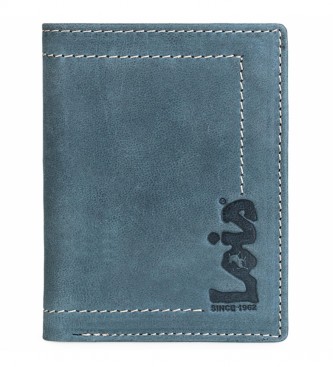 Lois Jeans para hombre. 201518-04 Cartera Monedero De Piel 201518 Azul -8X11 Cm- (OSFA), Casual, Lois Jeans outlet 2024.